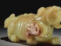乾隆时期黄玉瑞兽摆件称苏富比秋拍黑马 溢价5倍有余